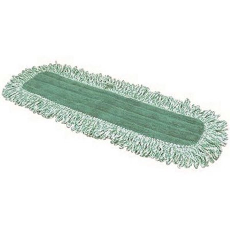 RENOWN 18 in. Green Microfiber Dust Mop with Fringe, 3PK MPFG318